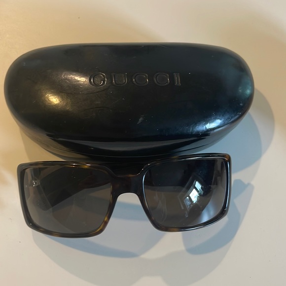Oversized Gucci sunglasses, barely worn. No scratches Gucci | Accessories | Gucci Oversize Sunglasses No Scratch  main image 3